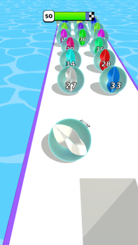 İndir Marble Run 3D-Color Ball Race Simülatörler Android için Ekran görüntüsü 2