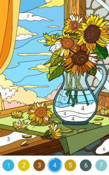 İndir Daily Coloring Paint by Number Masa oyunları Android için Ekran görüntüsü 2