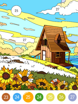 İndir Daily Coloring Paint by Number Masa oyunları Android için Ekran görüntüsü 7