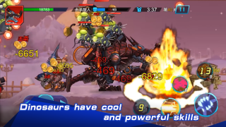 İndir Dino Robot:The war of dinosaur Arcade Android için Ekran görüntüsü 4