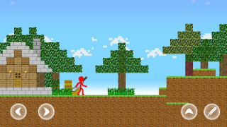 İndir Red Stickman Parkour Fighter Maceralar Android için Ekran görüntüsü 2