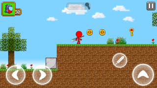 İndir Red Stickman Parkour Fighter Maceralar Android için Ekran görüntüsü 4