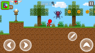 İndir Red Stickman Parkour Fighter Maceralar Android için Ekran görüntüsü 5