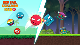 İndir Red Ball & Stick Hero Maceralar Android için Ekran görüntüsü 6