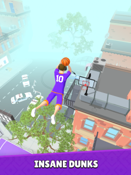İndir Hoop World: Flip Dunk Game 3D Spor Oyunları Android için Ekran görüntüsü 6