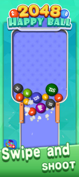 İndir Happy Ball 2048-merge 3D ball Gündelik Android için Ekran görüntüsü 4
