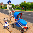 İndir  Anime Anne İkiz Bebekler Hayat
