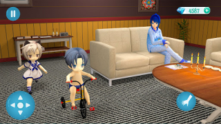 İndir Anime Anne İkiz Bebekler Hayat Rol yapma Android için Ekran görüntüsü 3
