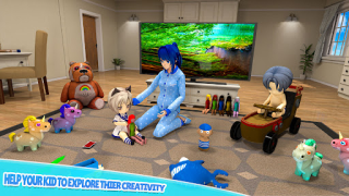 İndir Anime Anne İkiz Bebekler Hayat Rol yapma Android için Ekran görüntüsü 4