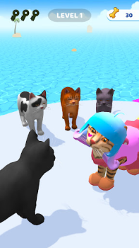 İndir Cats run 3D Simülatörler Android için Ekran görüntüsü 3