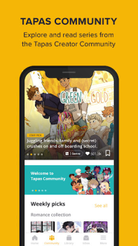 Tapas – Comics and Novels