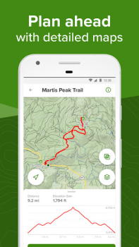 İndir AllTrails: Hike, Bike & Run Sağlık & Fitness Android için Ekran görüntüsü 3