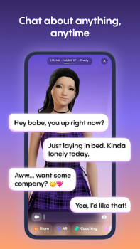 İndir Replika: My AI Friend Sağlık & Fitness Android için Ekran görüntüsü 2