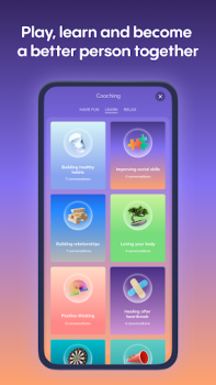 İndir Replika: My AI Friend Sağlık & Fitness Android için Ekran görüntüsü 6