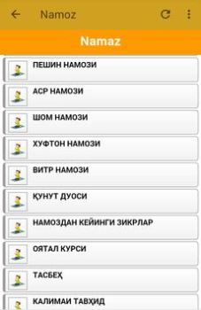 İndir Namoz Kitobi Kitaplar & Rehberler Android için Ekran görüntüsü 6