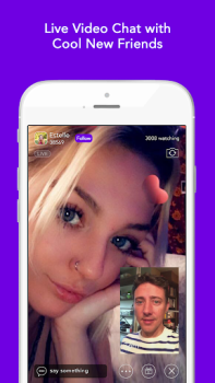 İndir Coco - Live Video Chat HD İletişim Android için Ekran görüntüsü 2