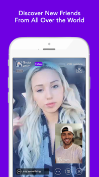İndir Coco - Live Video Chat HD İletişim Android için Ekran görüntüsü 3