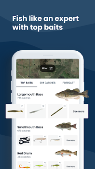 İndir Fishbrain - Fishing App Spor Android için Ekran görüntüsü 2