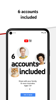 İndir YouTube TV: Live TV & more Eğlence Android için Ekran görüntüsü 5