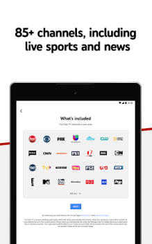 İndir YouTube TV: Live TV & more Eğlence Android için Ekran görüntüsü 7