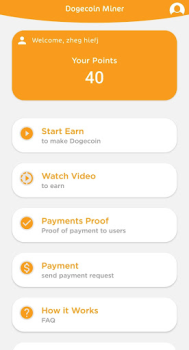 İndir DogeCoin Miner - Earn Money Eğlence Android için Ekran görüntüsü 5