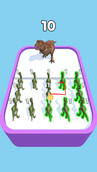 İndir Merge Master: Dinosaur Monster Arcade Android için Ekran görüntüsü 3