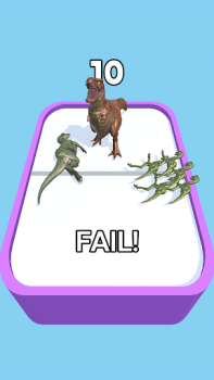 İndir Merge Master: Dinosaur Monster Arcade Android için Ekran görüntüsü 4