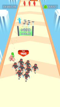 İndir Crowd Evolution! Arcade Android için Ekran görüntüsü 2