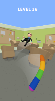 İndir CrazyOffice－tokatla ve parçala Arcade Android için Ekran görüntüsü 4