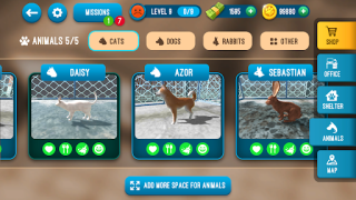 İndir Animal Shelter Simulator Simülatörler Android için Ekran görüntüsü 7