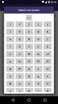 İndir Text converter (текст символам Özelleştirme Android için Ekran görüntüsü 7
