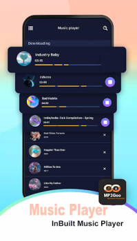 İndir Mp3Goo - Mp3 Music Downloader Müzik ve Ses Android için Ekran görüntüsü 2