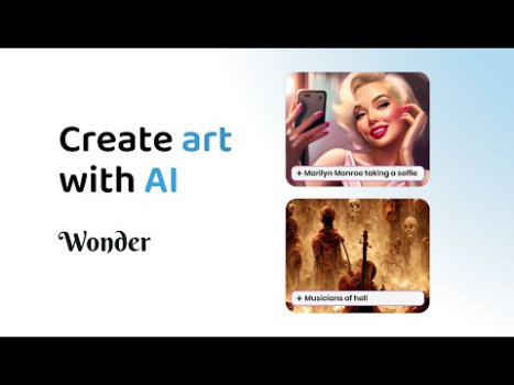 İndir Wonder - Yapay Zeka Sanatı Sanat ve Tasarım Android için Ekran görüntüsü 8