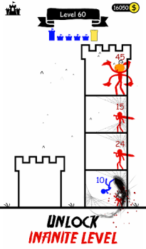 İndir Stick Hero: Tower Defense Gündelik Android için Ekran görüntüsü 3