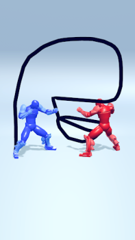 İndir Draw Action: Freestyle Fight Eylem Android için Ekran görüntüsü 2