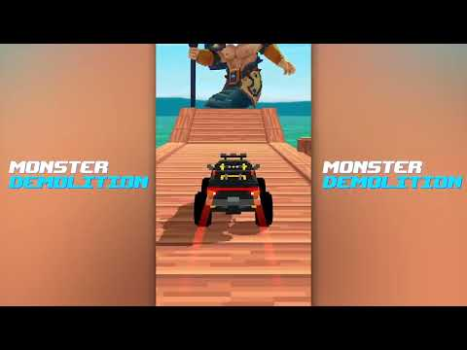 İndir Monster Demolition Yarış Android için Ekran görüntüsü 8