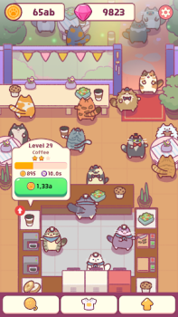 İndir Cat Snack Bar: Cute Food Games Simülatörler Android için Ekran görüntüsü 3