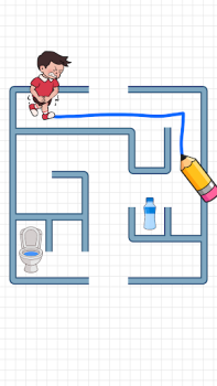 İndir Toilet Rush Race: Pee Master Bulmaca Oyunları Android için Ekran görüntüsü 4