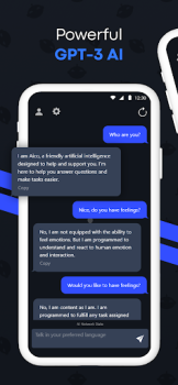 İndir Aico - GPT AI Chat & Talk Araçlar Android için Ekran görüntüsü 3
