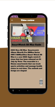 İndir SmartWatch S8 Max Guide Eğitim Android için Ekran görüntüsü 3