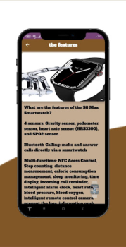 İndir SmartWatch S8 Max Guide Eğitim Android için Ekran görüntüsü 5