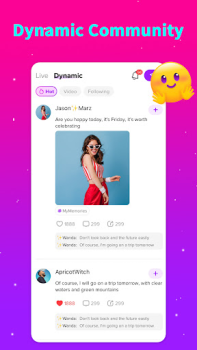 İndir LiveMe+: Canlı Yayın Topluluğu Sosyal Android için Ekran görüntüsü 7