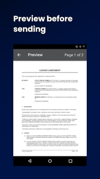 İndir FAX App: Send Faxes from Phone İş Dünyası Android için Ekran görüntüsü 4