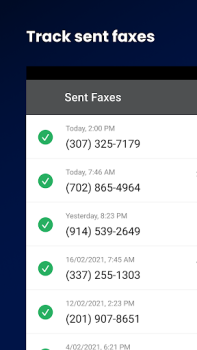 İndir FAX App: Send Faxes from Phone İş Dünyası Android için Ekran görüntüsü 5