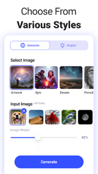 İndir AI ARTA: YZ Sanat Oluşturucu Sanat ve Tasarım Android için Ekran görüntüsü 6