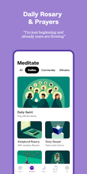 İndir Hallow: Prayer & Meditation Kitaplar & Rehberler Android için Ekran görüntüsü 3