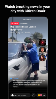 İndir Citizen: Local Safety Alerts Haberler & Dergiler Android için Ekran görüntüsü 3