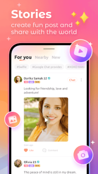 İndir Meete - Chat & Rencontres Sosyal Android için Ekran görüntüsü 7