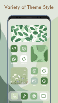 İndir Themepack - App Icons, Widgets Özelleştirme Android için Ekran görüntüsü 2