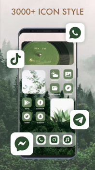 İndir Themepack - App Icons, Widgets Özelleştirme Android için Ekran görüntüsü 4